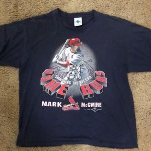 Vintage 1998 Cardinals Mark McGwire XL T-shirt